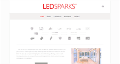 Desktop Screenshot of ledsparks.com